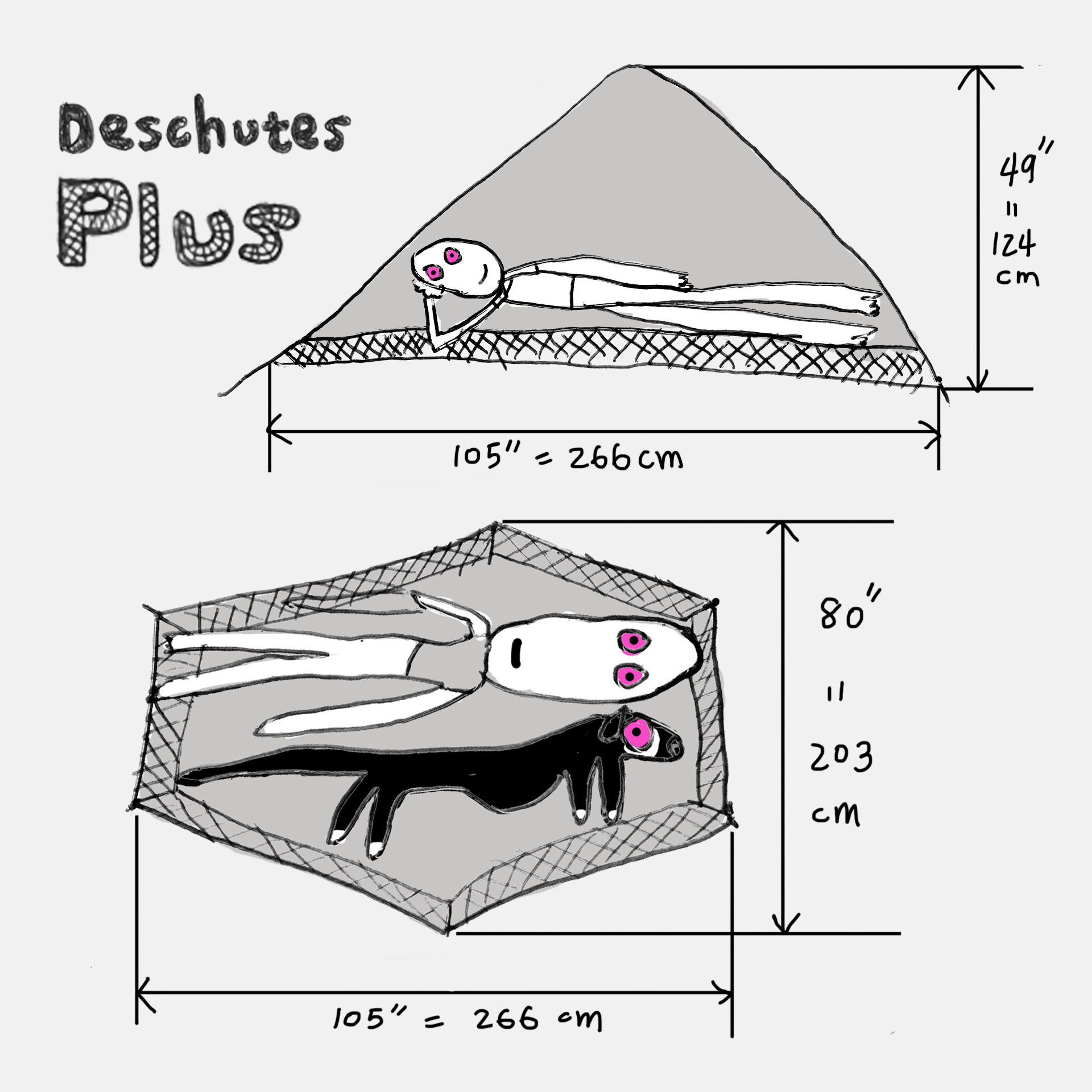 Six Moon Designs Deschutes Plus Tarp-Green 單人紗網天幕– Microdose