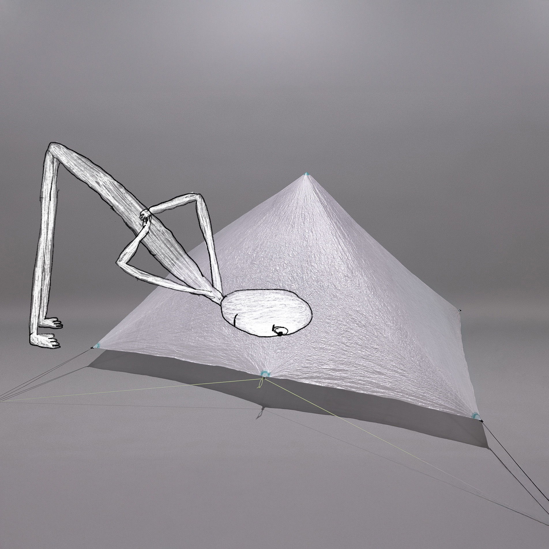 Ounce Design ultralight minimalist DCF shelter – Version 2 – Microdose