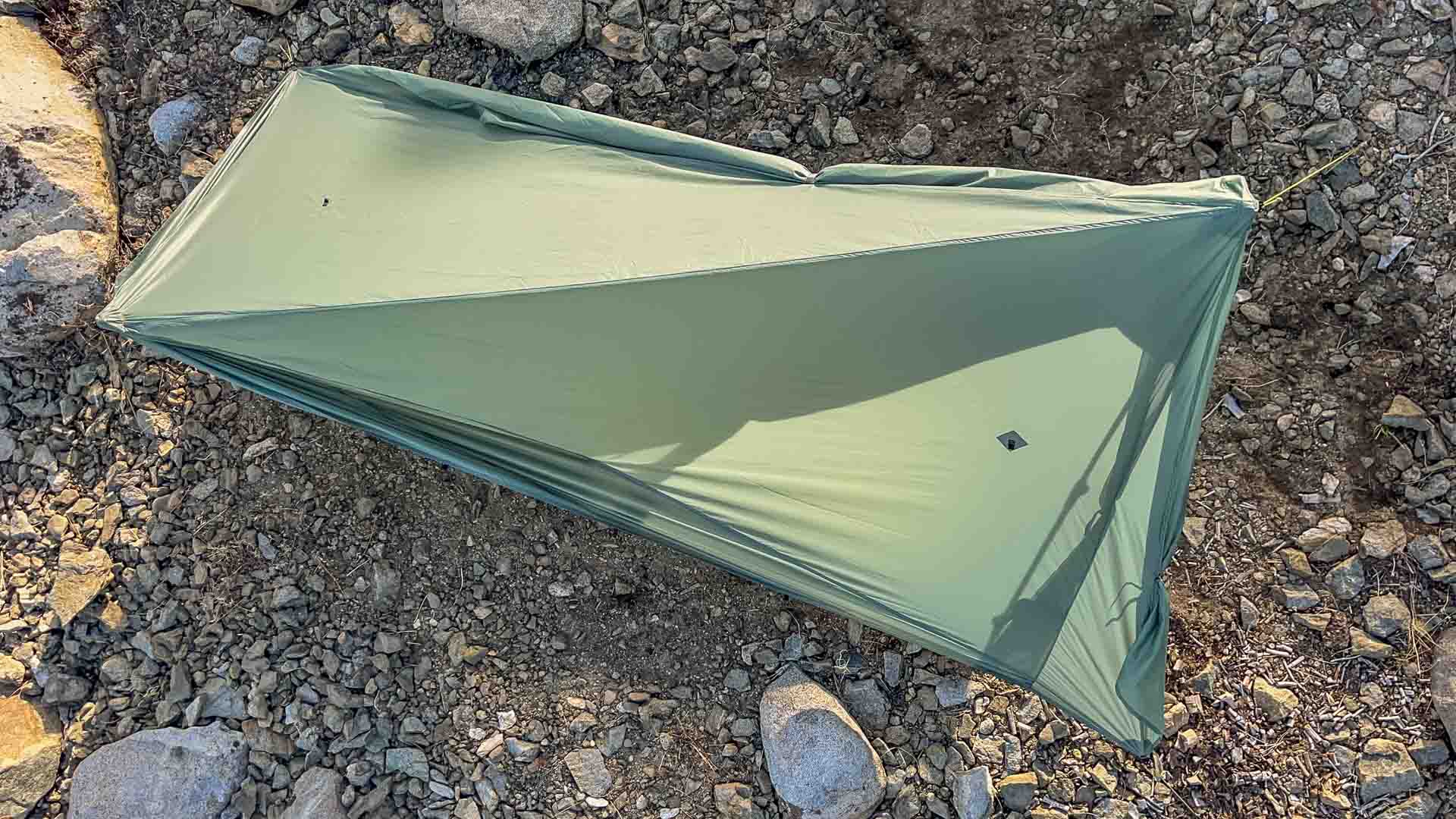Tarptent ProTrek Top View 佔地面積極小